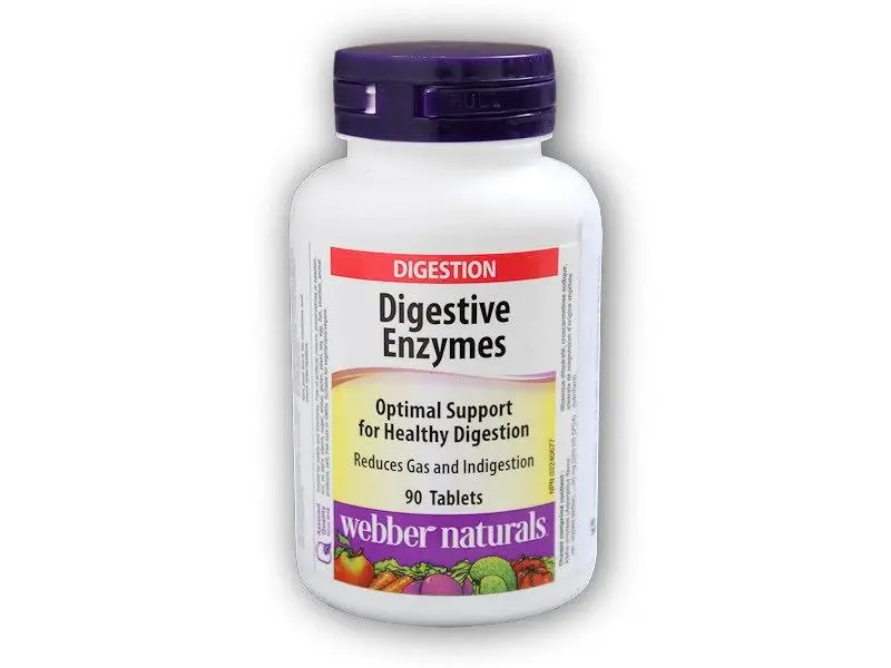 Webber Naturals Digestive Enzymes 90 tablet