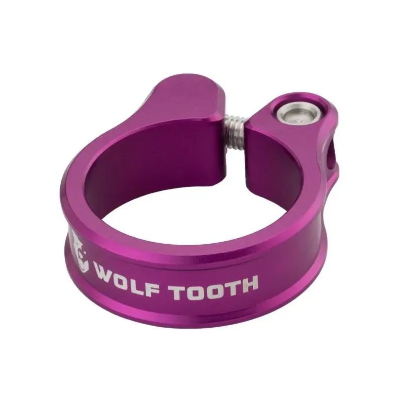 Sedlová objímka WOLF TOOTH 34.9mm fialová