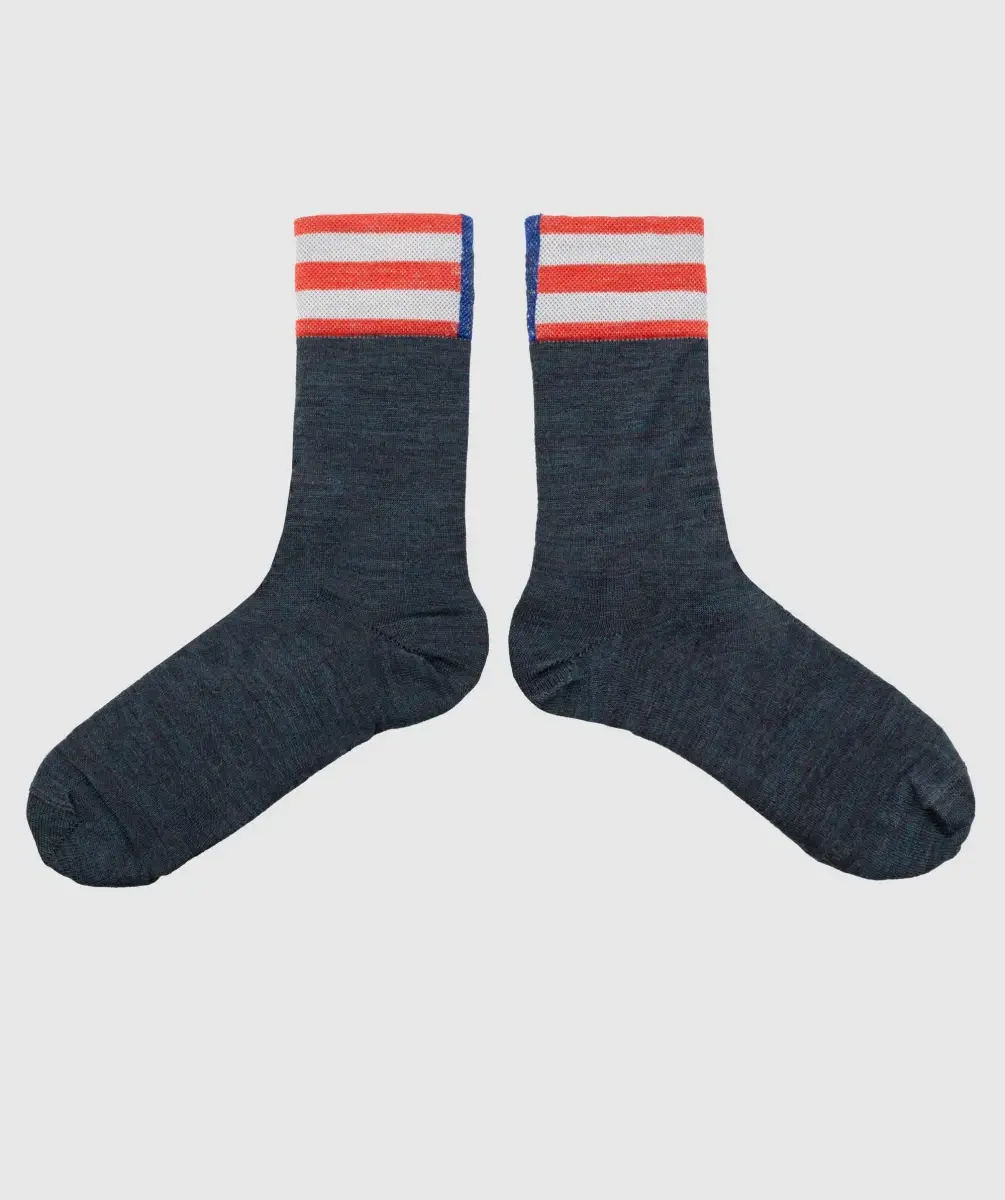 WOOX Altin Grey pánské merino ponožky