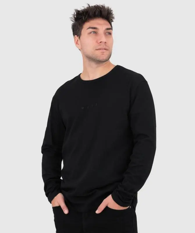 WOOX Drakolimni Caviar Black pánské triko
