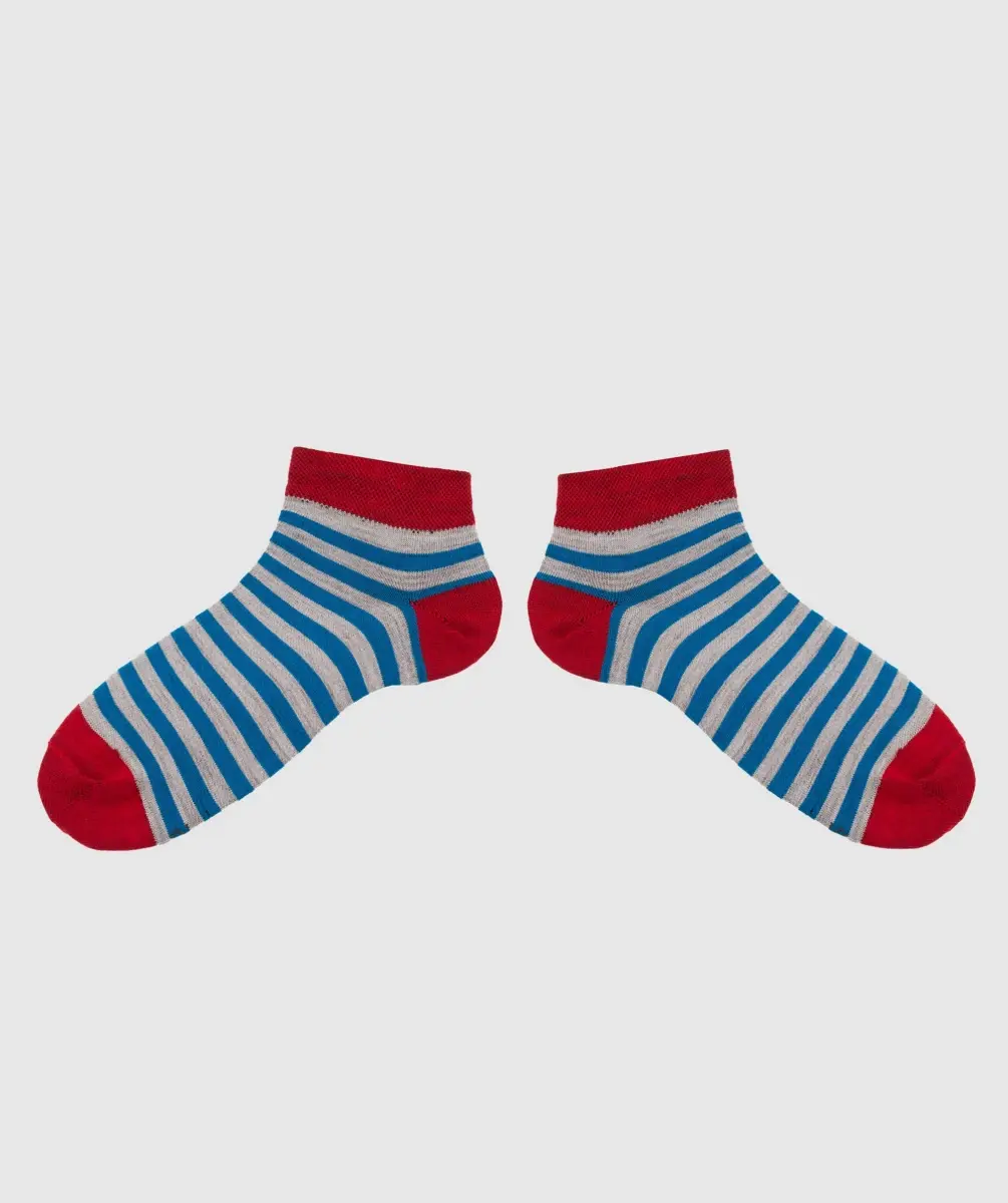 WOOX Fita Blue merino pánské ponožky