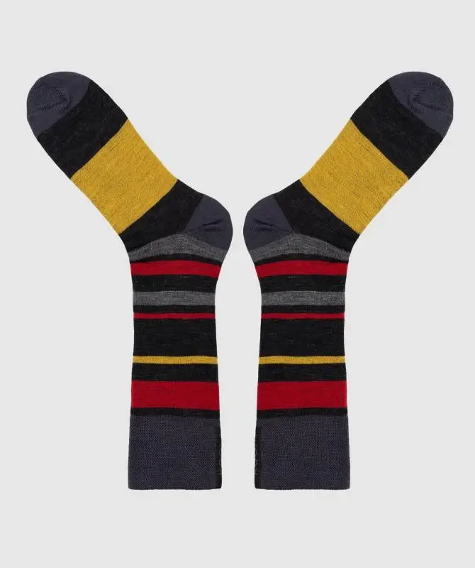 WOOX Naseby Acciaio pánské merino ponožky