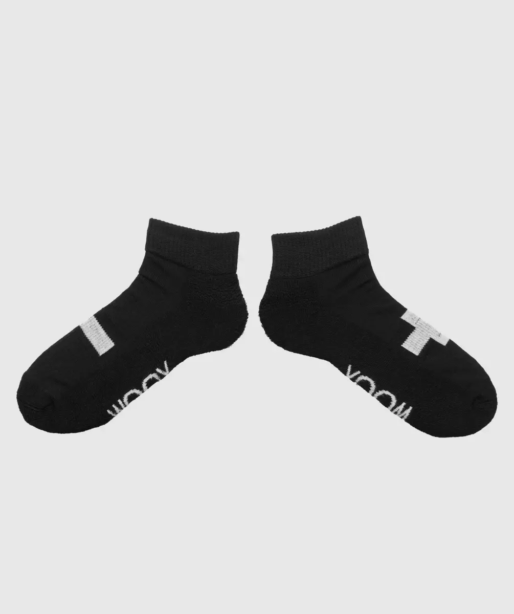 WOOX Rila Black pánské merino ponožky