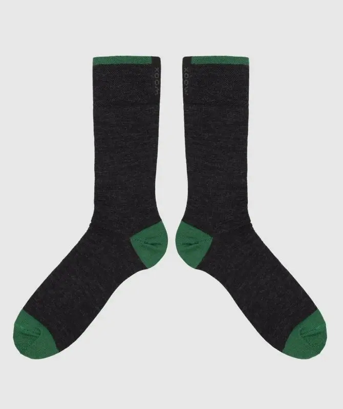 WOOX Taupo Basilico pánské merino ponožky