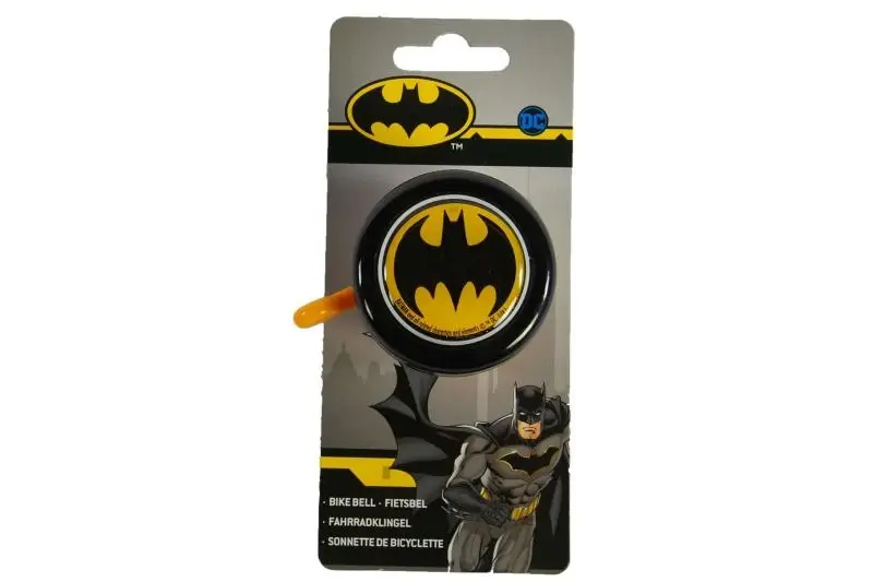 Zvonek na kolo Volare Batman, černý - 842