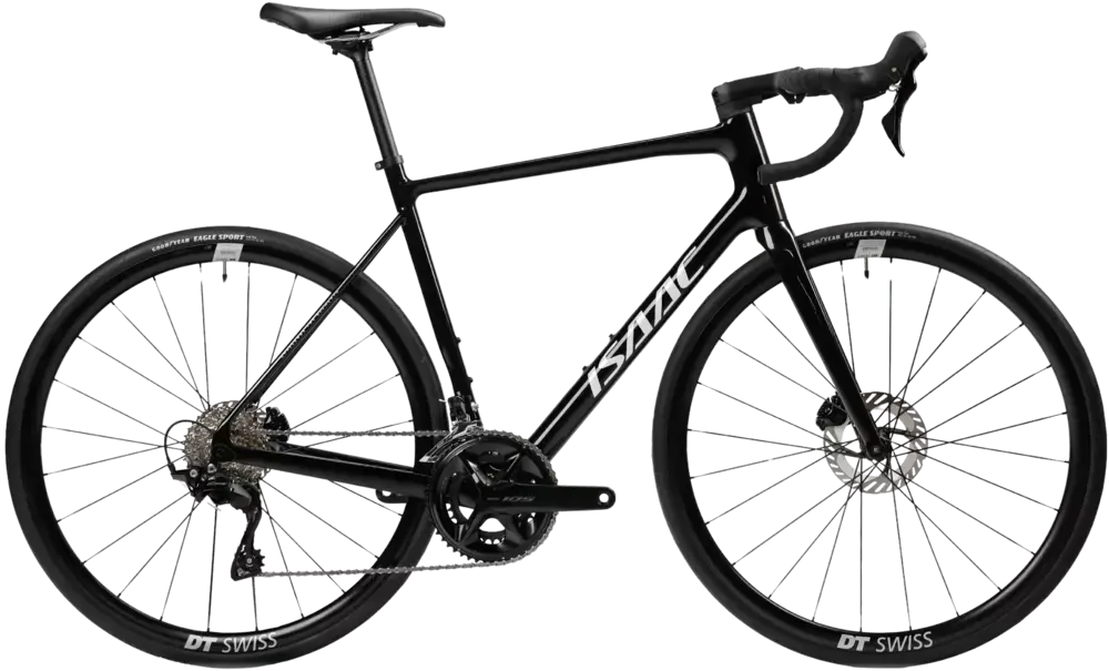Silniční kolo Isaac Vitron Onyx Black 105 Di2
