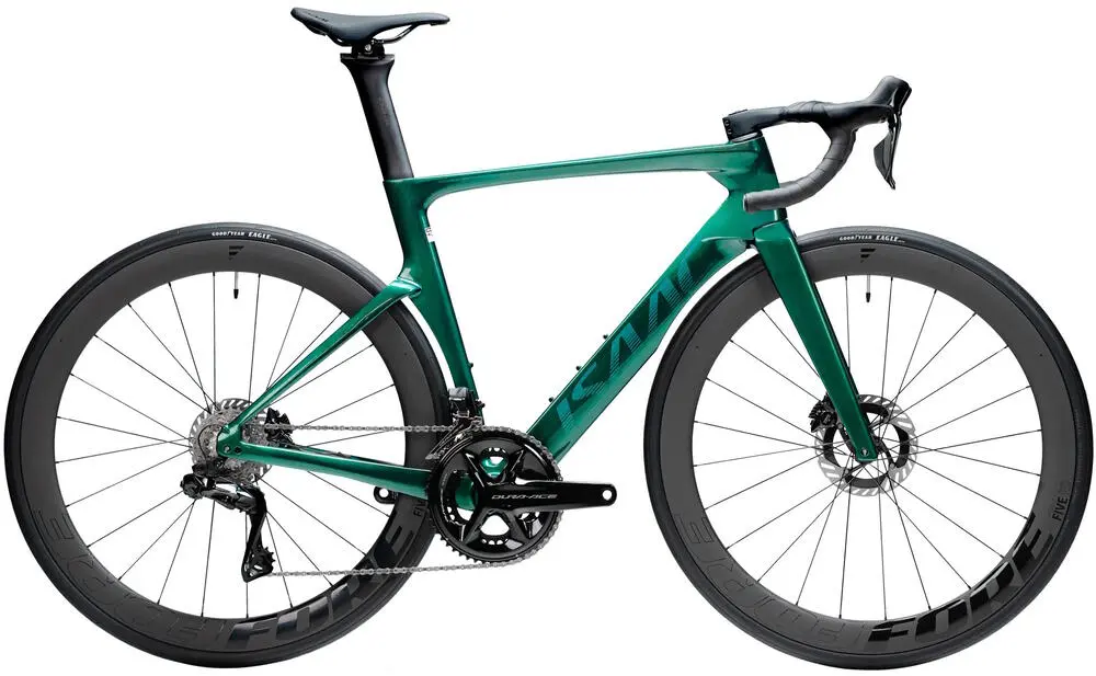 Silniční kolo Isaac Meson Jade Green Ultegra Di2