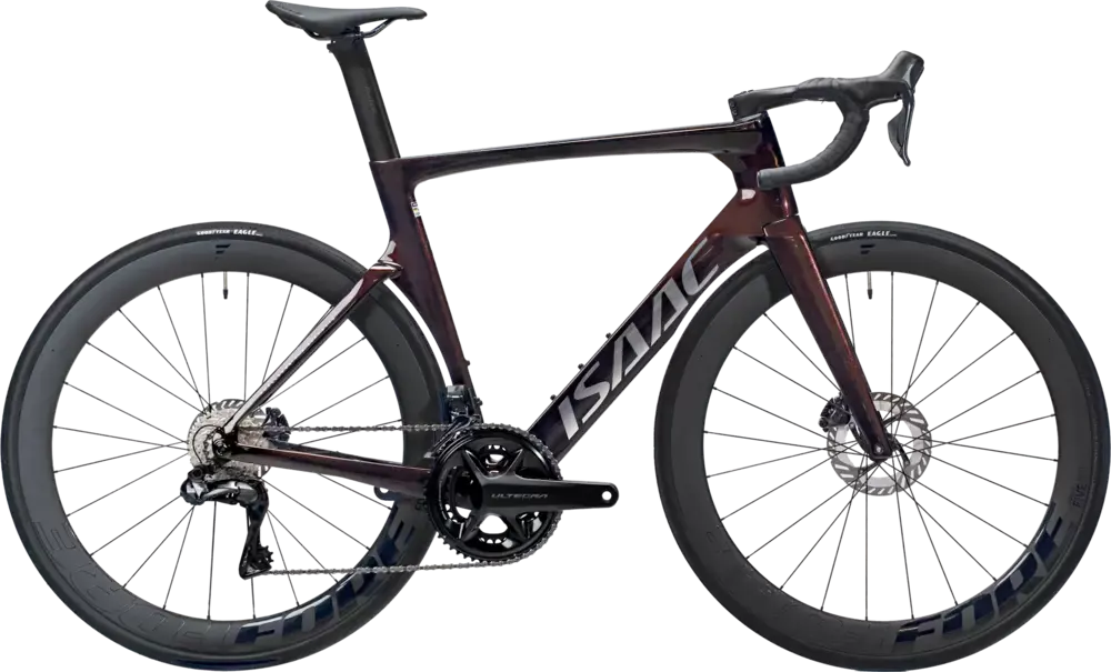 Silniční kolo Isaac Meson Ruby Red Ultegra Di2