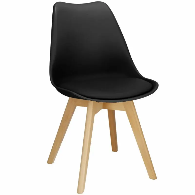Designová židle SPRINGOS VERDE DC0015 černá