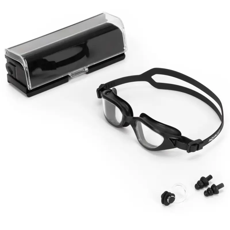 Plavecké brýle set AQUAGET AQ0013 černé