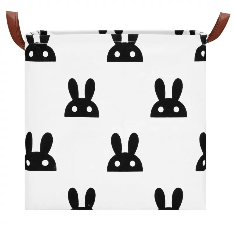 Úložný box 36 l SPRINGOS HA0107 bílo-černý