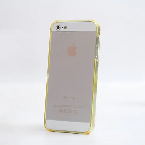 Ochranný rámeček BUMPER pro Apple iPhone 5/5S/SE - žlutý