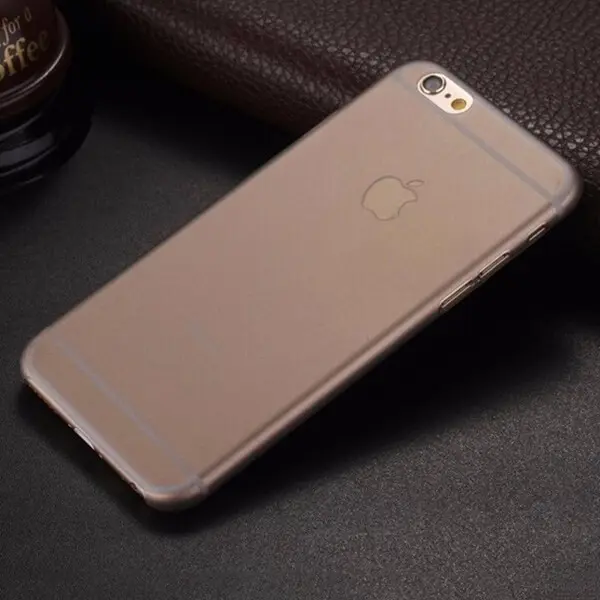 Ultratenký plastový kryt pro Apple iPhone 6/6S - šedý