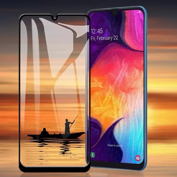 3D ochranné tvrzené sklo s rámečkem pro Huawei P30 Lite - černé