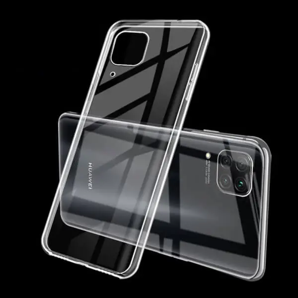 Silikonový obal pro Huawei P40 Lite - průhledný