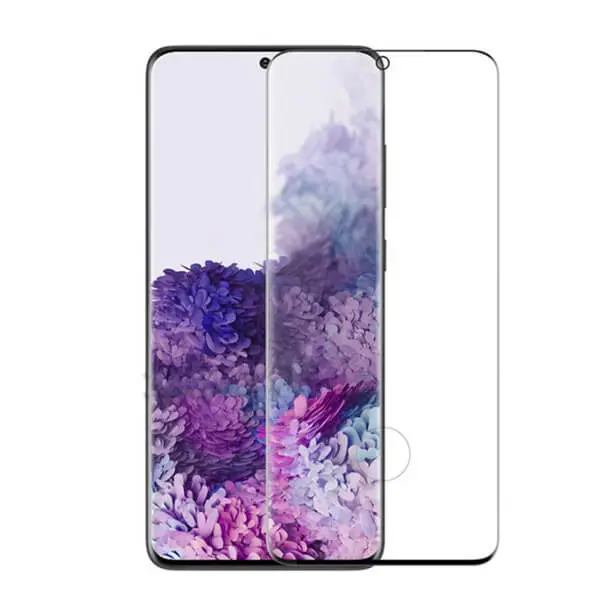 3x 3D ochranné tvrzené sklo pro Samsung Galaxy S20+ G985F - černé - 2+1 zdarma