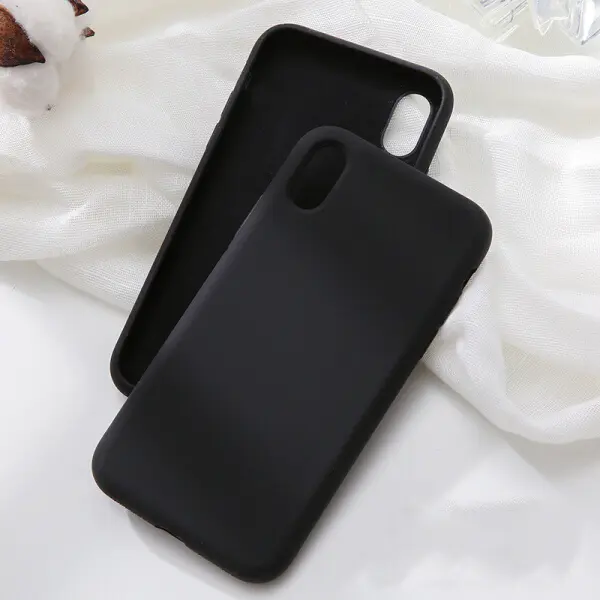 Extrapevný silikonový ochranný kryt pro Xiaomi Redmi 9A - černý