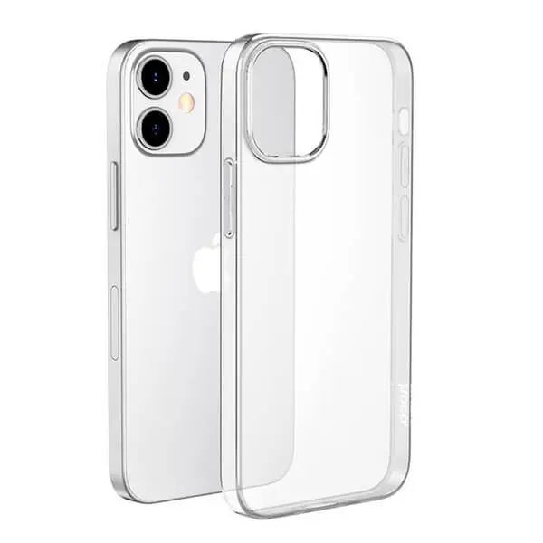 Silikonový obal pro Apple iPhone 12 - průhledný