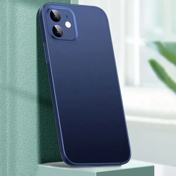 Ochranný plastový kryt pro Apple iPhone 13 Pro - modrý