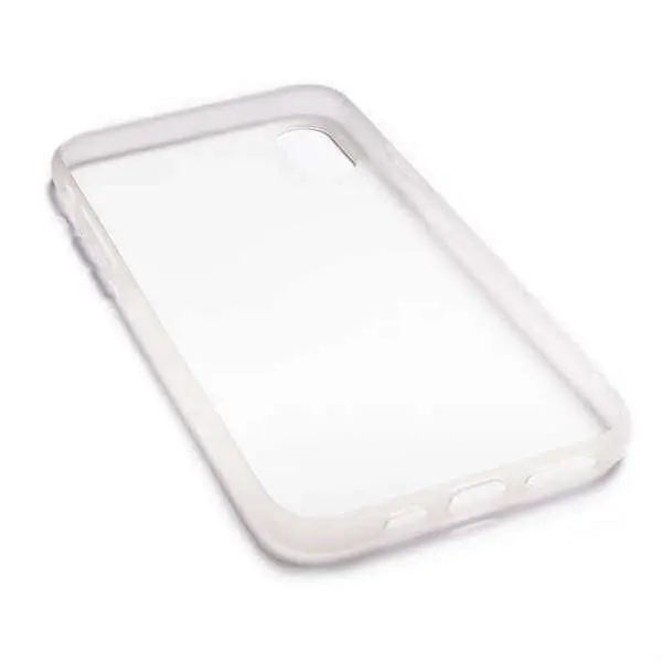 Silikonový matný obal pro Apple iPhone 11 Pro - bílý