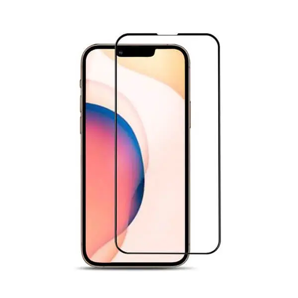 3D ochranné tvrzené sklo s rámečkem pro Apple iPhone 13 Pro Max - černé