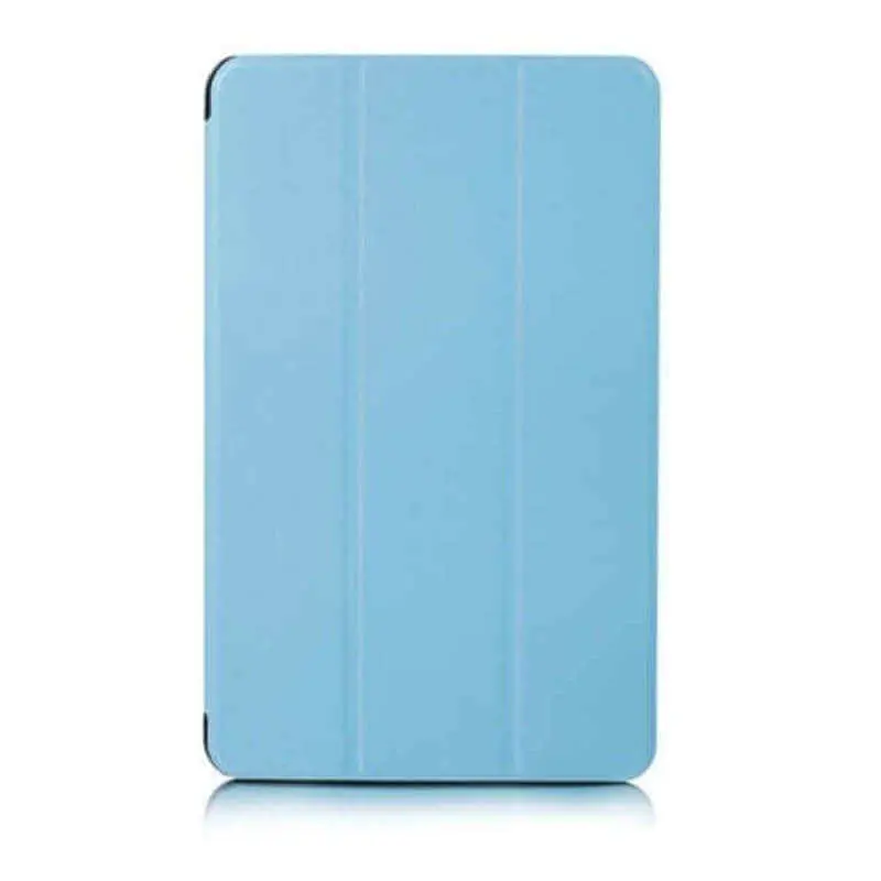 2v1 Smart flip cover + zadní plastový ochranný kryt pro Samsung Galaxy Tab S6 Lite (SM-P610) - světle modrý