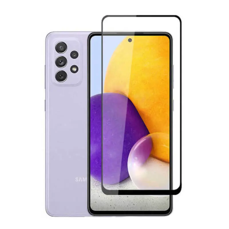 3x 3D ochranné tvrzené sklo pro Samsung Galaxy A53 5G - černé - 2+1 zdarma
