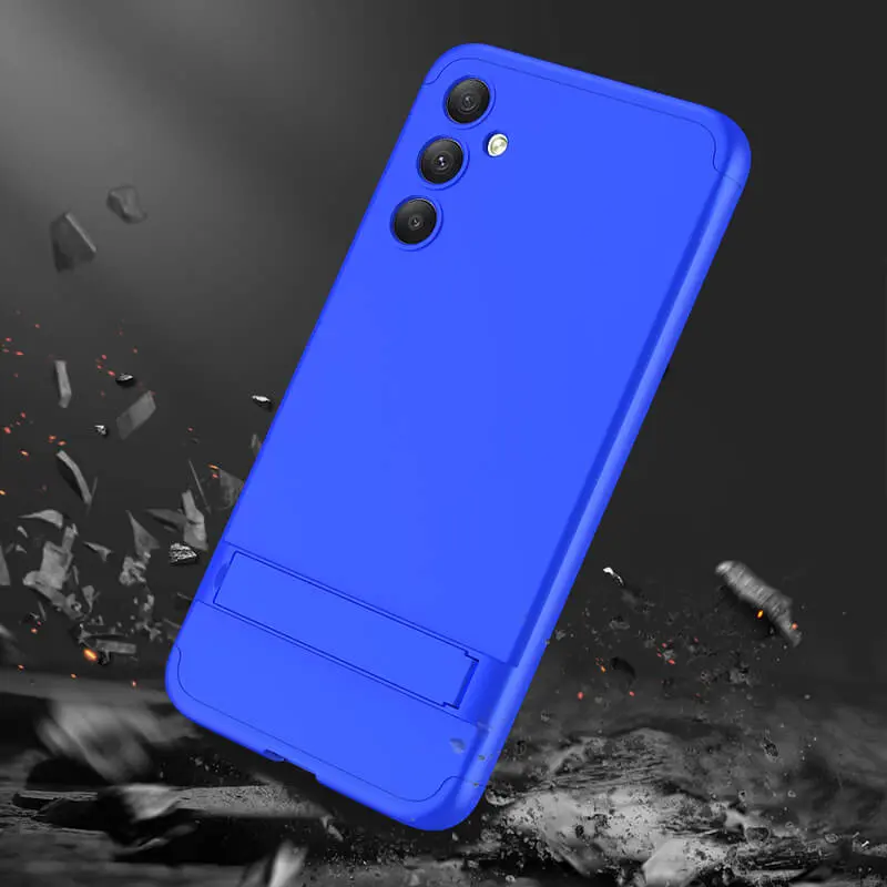 Ochranný 360° celotělový plastový kryt pro Xiaomi Redmi Note 12 4G - modrý