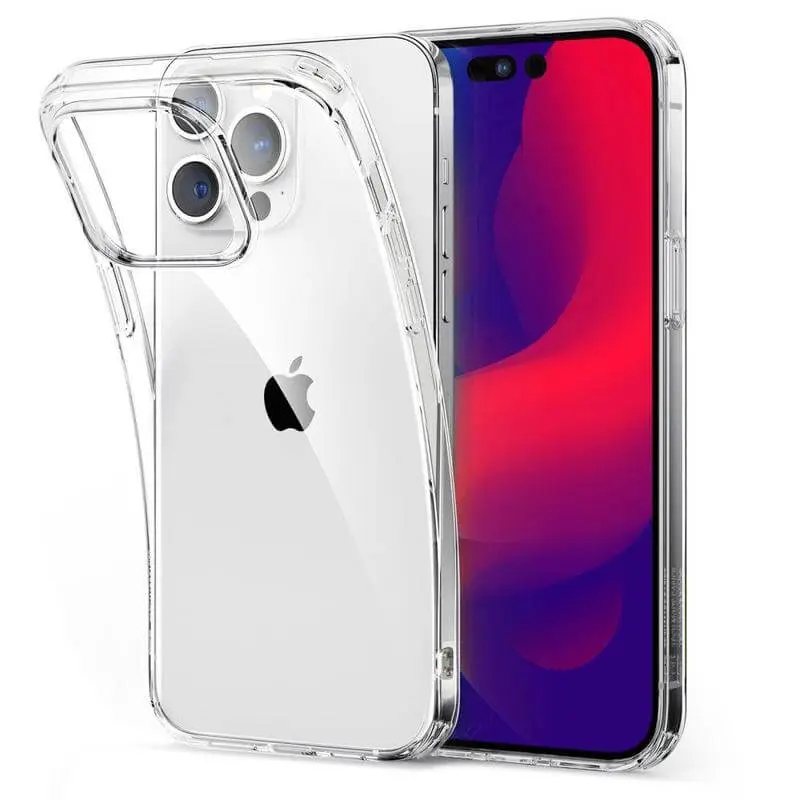 Silikonový obal pro Apple iPhone 11 Pro Max - průhledný