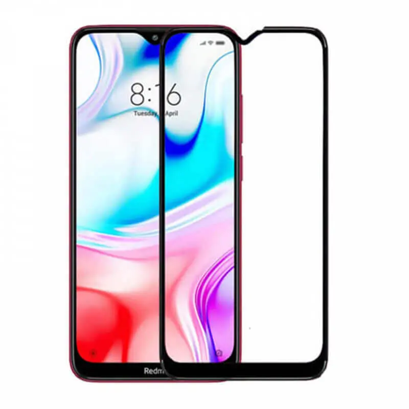 3D ochranné tvrzené sklo s rámečkem pro Xiaomi Redmi A2 - černé