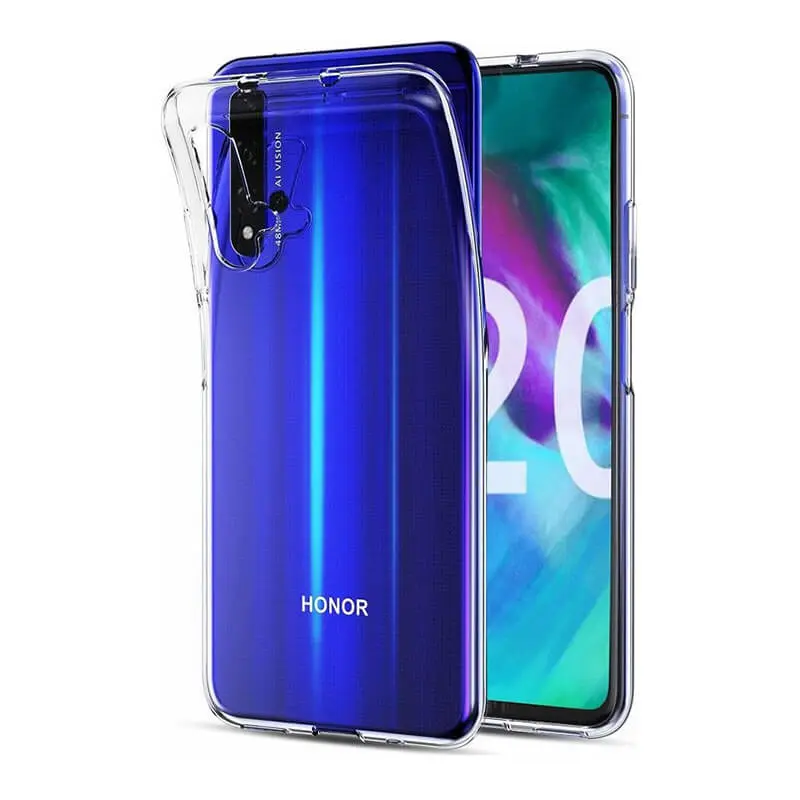 Silikonový obal pro Honor 20 - průhledný
