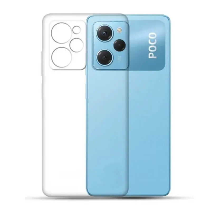 Silikonový obal pro Xiaomi Poco X5 Pro - průhledný