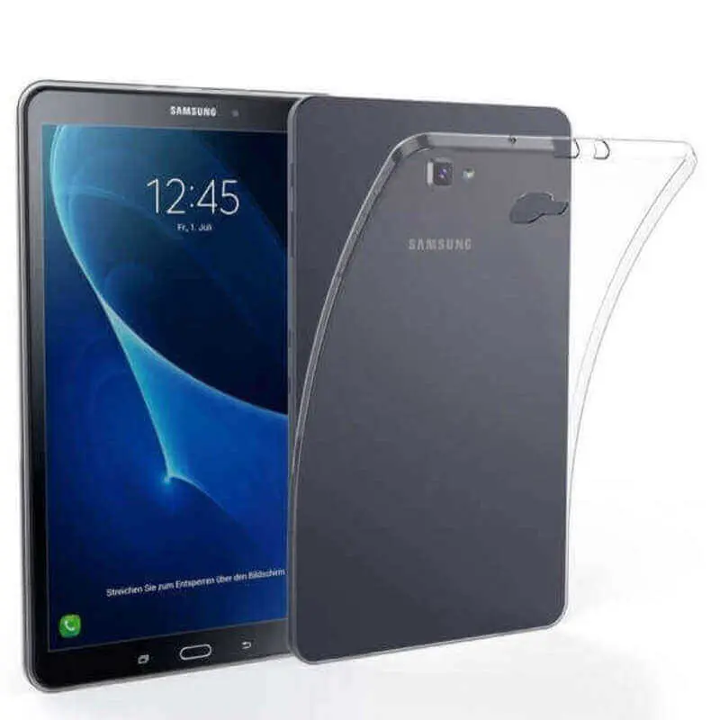 Ultratenký silikonový obal pro Samsung Galaxy Tab S9 FE - bílý
