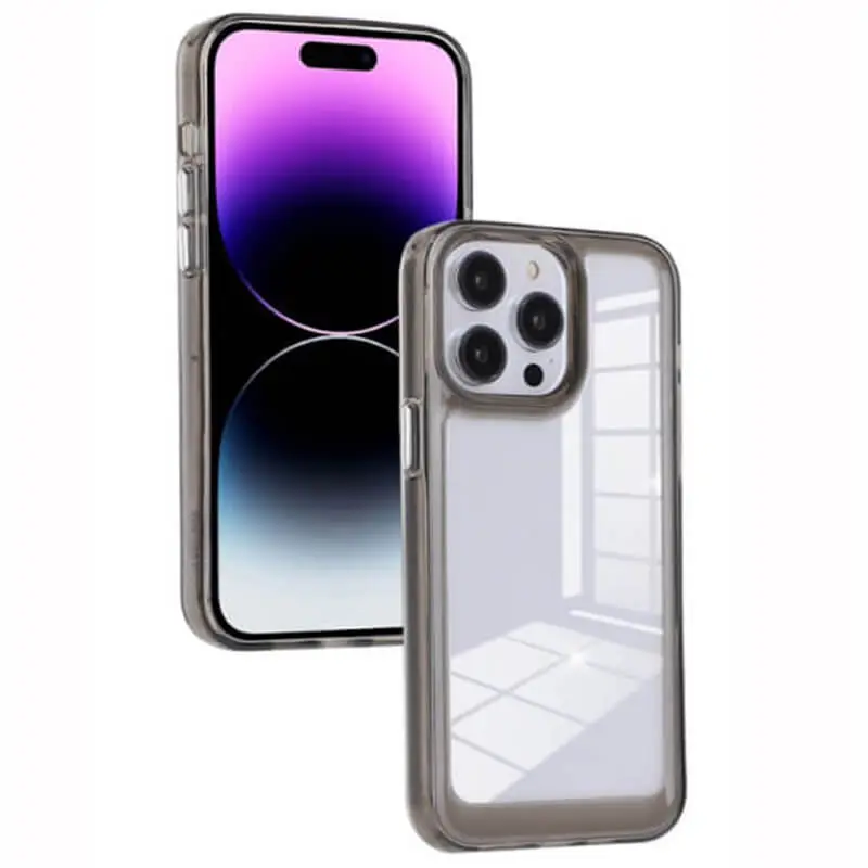 Super odolný ochranný silikonový obal pro Apple iPhone 13 Pro Max - černý