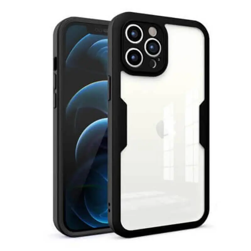 Ochranný 360° celotělový kryt pro Apple iPhone 14 Plus - černý