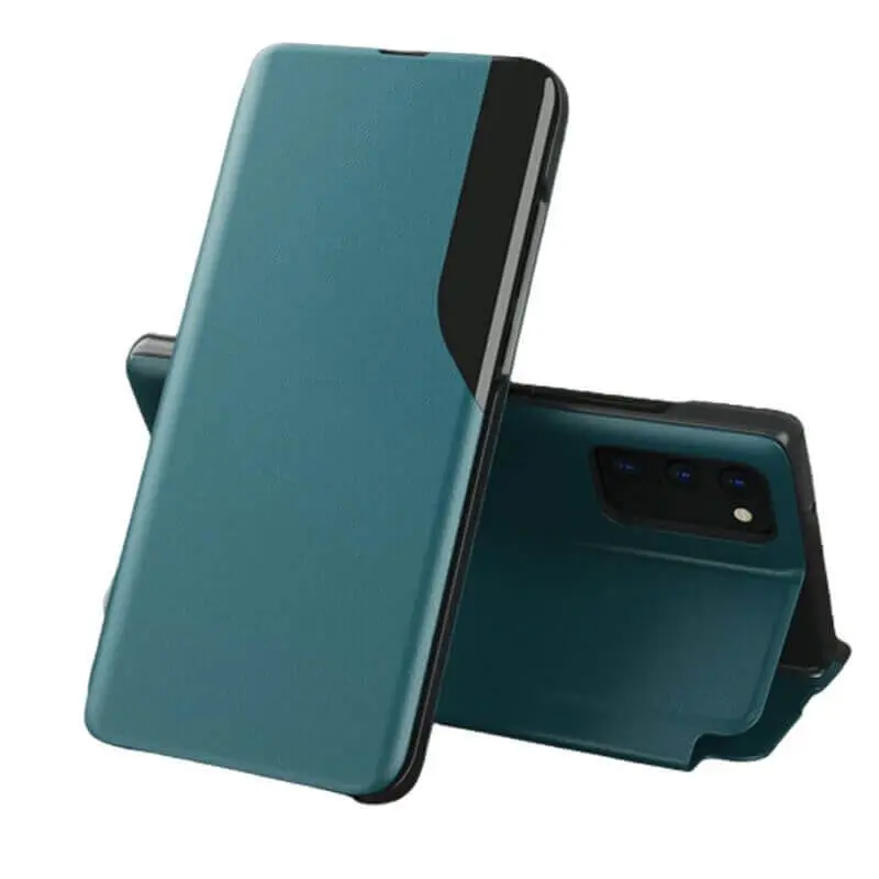 Flipové pouzdro pro Apple iPhone 13 Pro Max - tmavě zelené