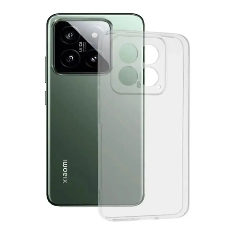 Silikonový obal pro Xiaomi 14T Pro - průhledný
