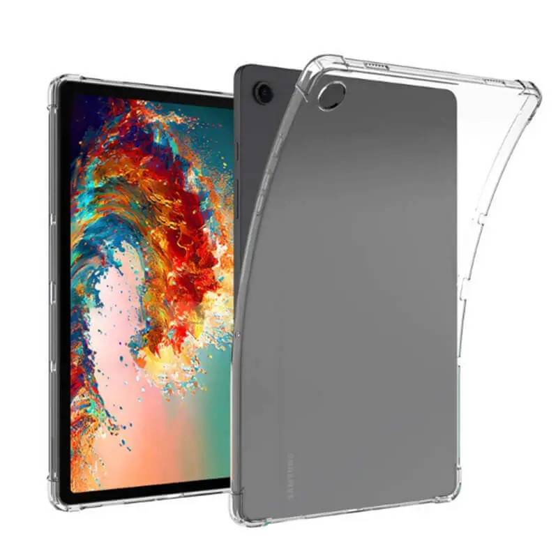 Ultratenký silikonový obal pro Samsung Galaxy Tab A9+ - průhledný