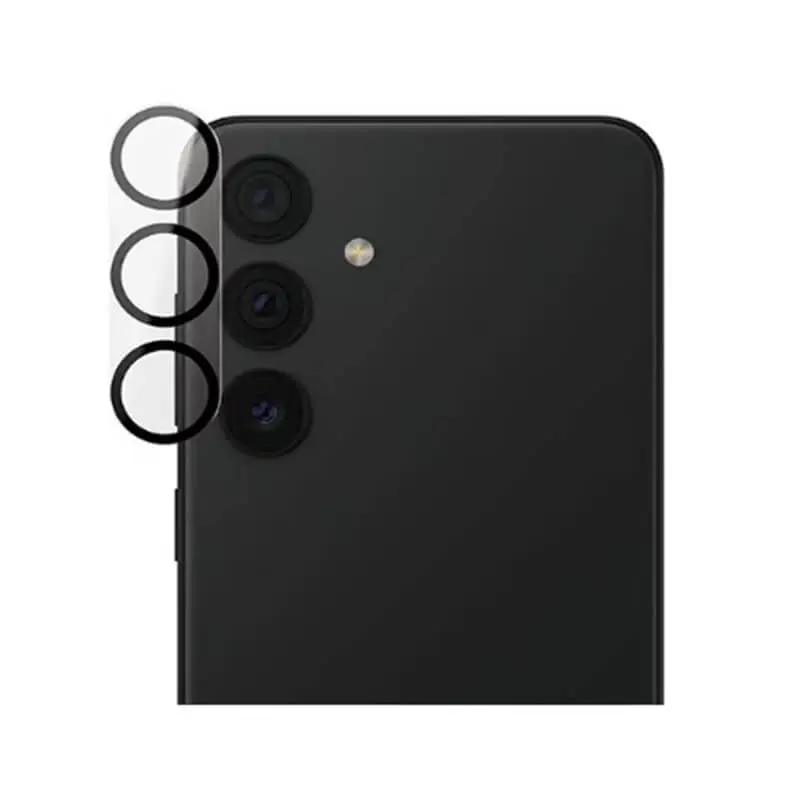 3x Ochranné sklo na čočku fotoaparátu a kamery pro Samsung Galaxy S25 - 2+1 zdarma