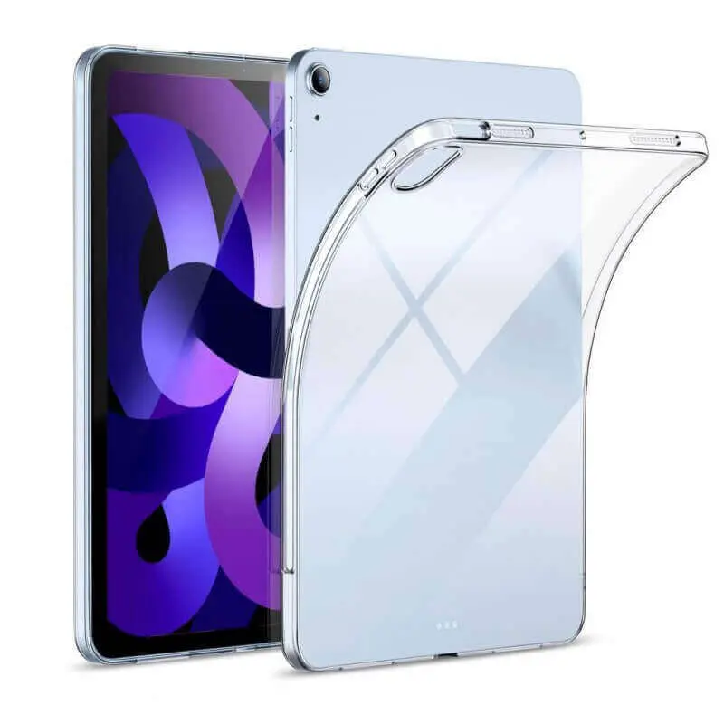 Ultratenký silikonový obal pro Apple iPad 11'' 2025 (11. generace) - průhledný