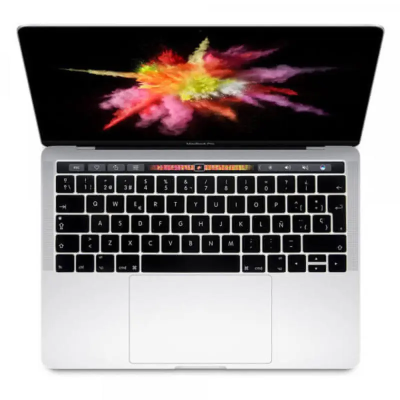 Silikonový ochranný obal na klávesnici EU verze pro Apple MacBook Pro 14" (2026,M5) - černý