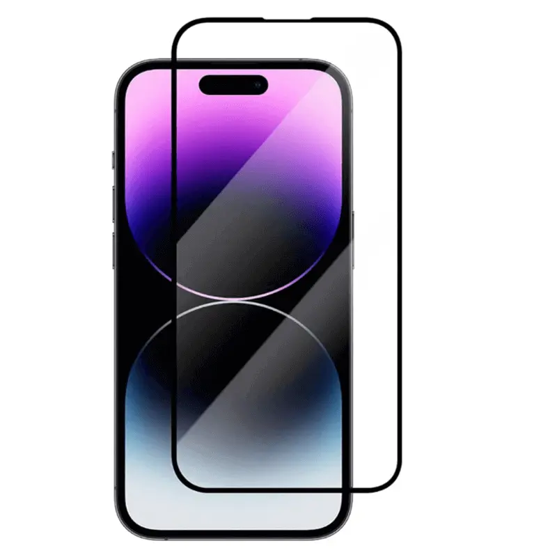3D ochranné tvrzené sklo s rámečkem pro Apple iPhone 18 Pro Max - černé