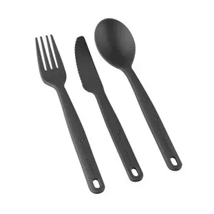 Příbor Sea to Summit Camp Cutlery Set - 3pc barva: šedá