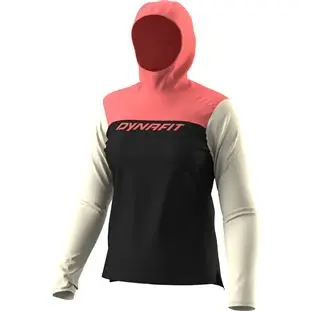 Dynafit TRAVERSE SUN HOODY W dámská mikina, black out CABANA, vel.