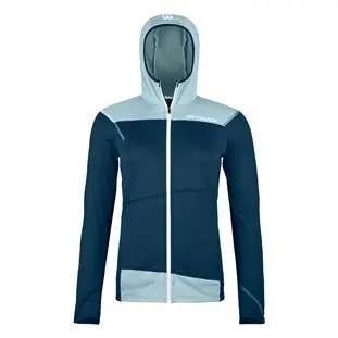 Ortovox Fleece Light Hoody W Deep Ocean, vel.: L