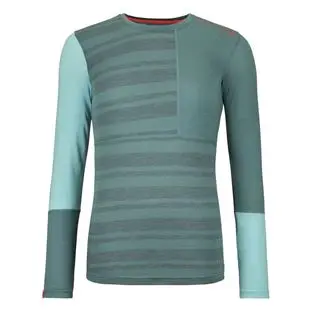 Ortovox W's 185 Rock n Wool Long Sleeve Artic Grey,