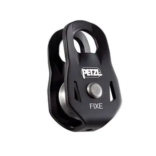 PETZL kladka FIXE víceúčelová ČERNÁ