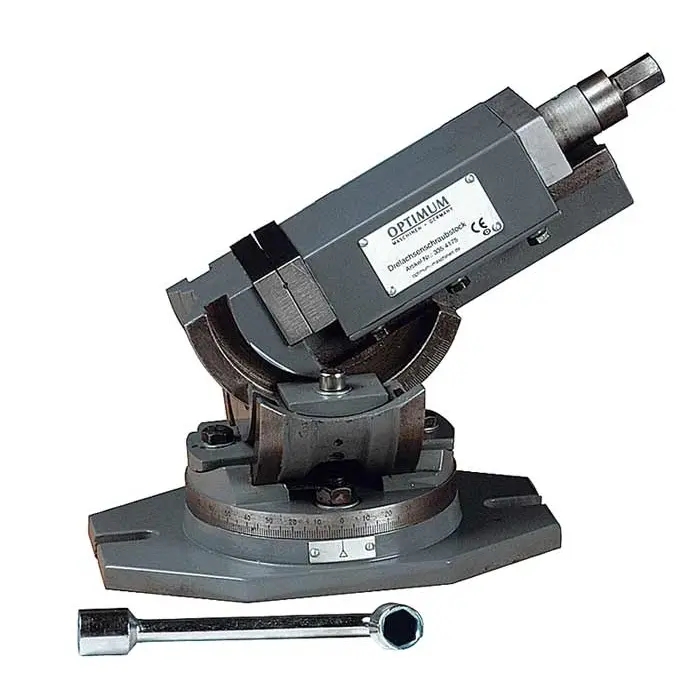 OPTIMUM Trojosý otočný svěrák MV3-75 3354175