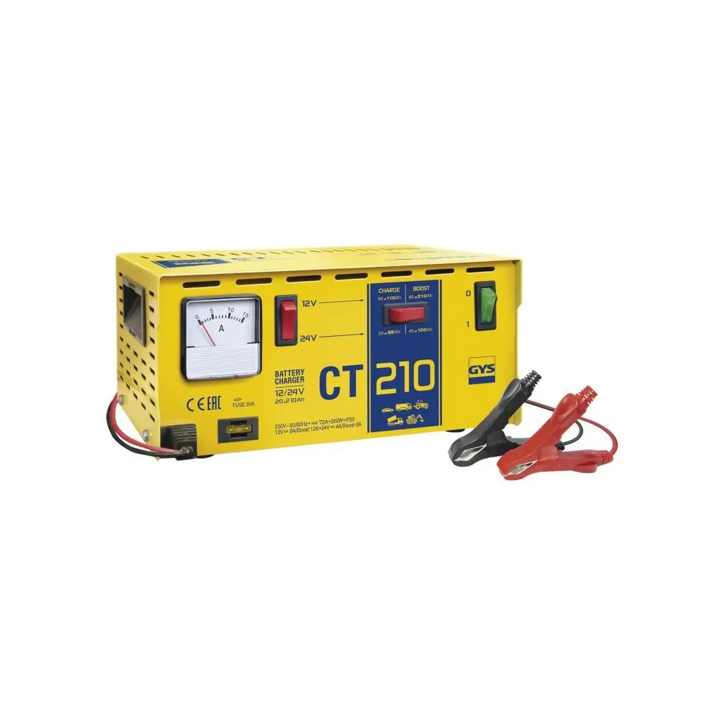 Nabíječka autobaterií GYS CT 210 pro 12/24V 024113