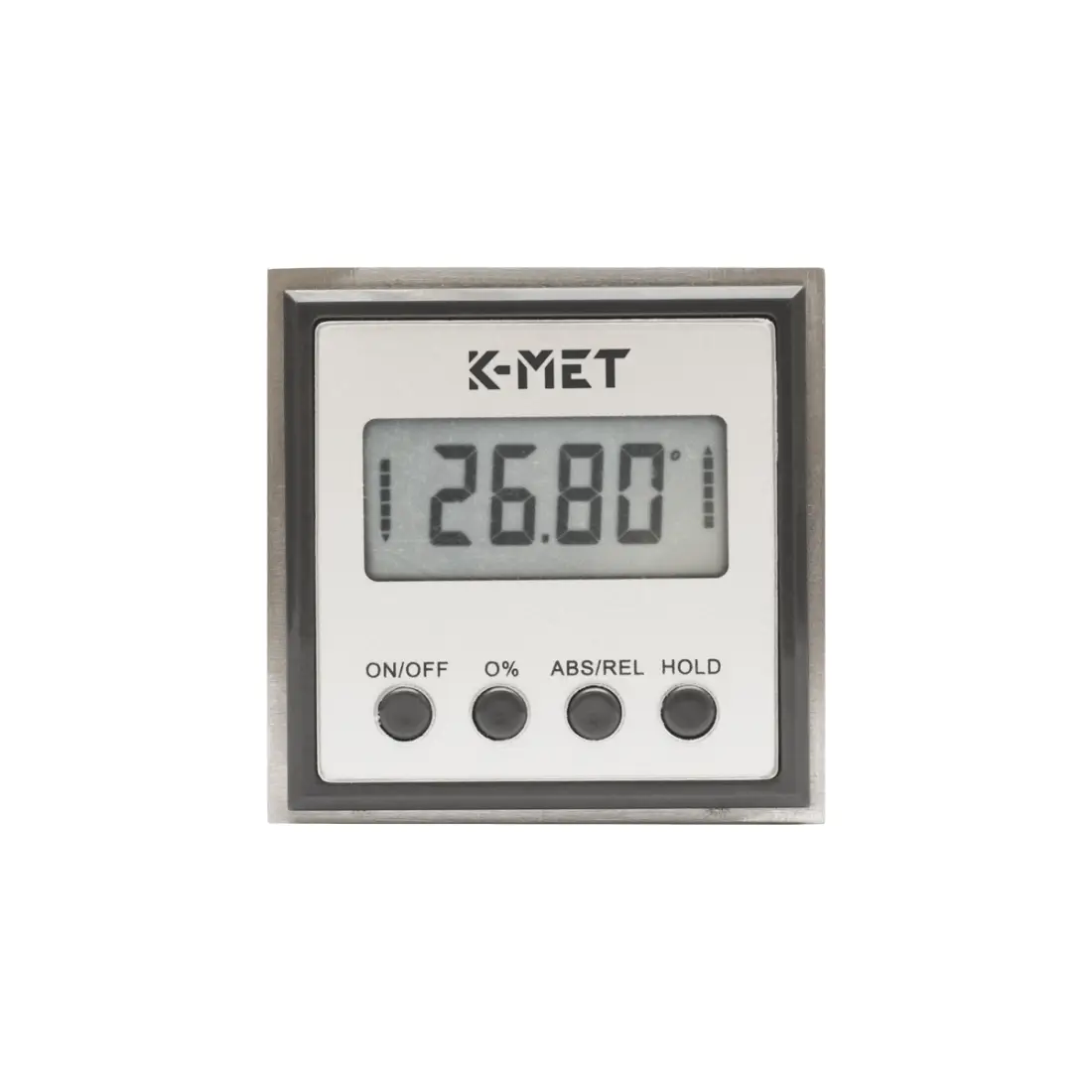 KINEX/K-MET Digitální vodováha / sklonoměr KINEX 54x54x21 mm 5017-02-050